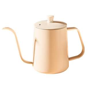 304 stainless steel hand-held coffee pot with spout