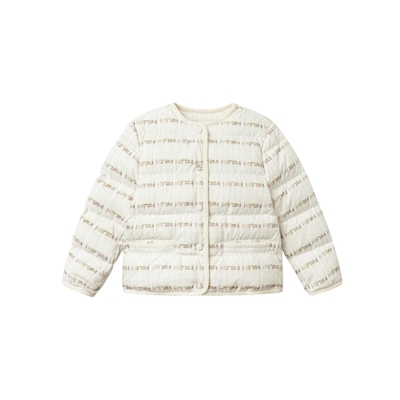 巴拉巴拉轻薄羽绒服女童小香风