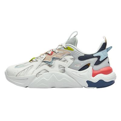 吴烟当曲鸿星尔克2022夏季男休闲鞋