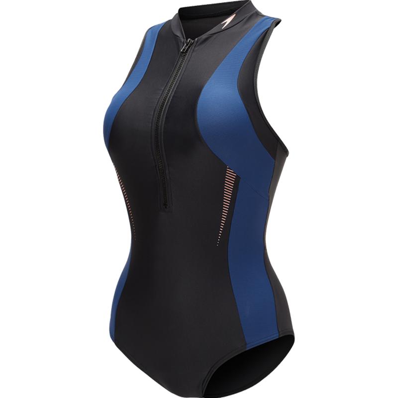 speedo全新复刻鲨鱼皮女连体泳衣