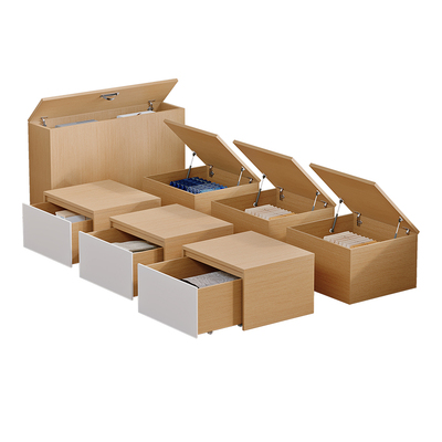 小户型儿童榻榻米储物1.2m单人床