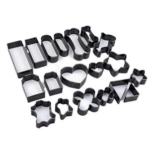 星星骨头裁切刀模手工diy皮革裁切小马装饰爱心挂件异形模切工具