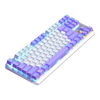 狼蛛等高线侧刻有线机械键盘