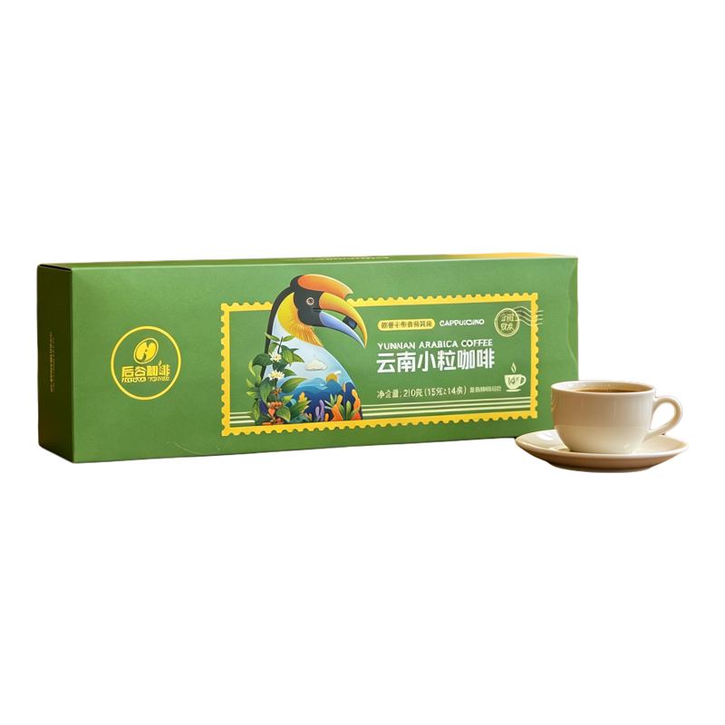后谷咖啡云南小粒奶香卡布奇诺