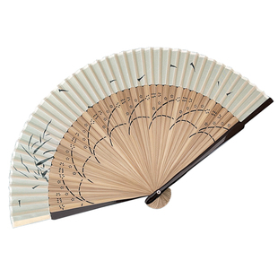 折扇女素雅扇子中国风旗袍走秀折叠扇古风汉服舞蹈折扇复古小清新