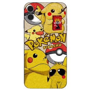 原创设计皮卡丘宝可梦彩铅适用iPhone16硅胶12/13苹果15promax玻璃14手机壳华为/荣耀OPPO小米VIVO安卓保护壳