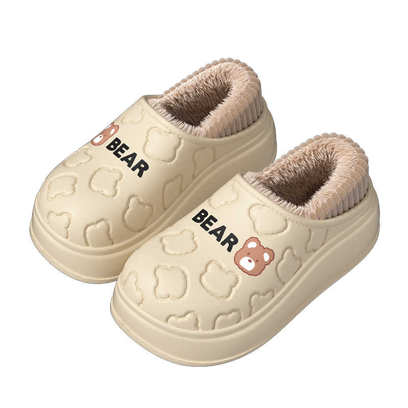 棉拖鞋女冬季外穿2025新款室内居家居保暖鞋包跟防水月子鞋棉鞋女