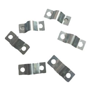 厨房橱柜拉篮碗碟篮抽屉式门板连接件圆管线条U型卡扣固定门