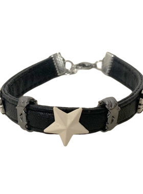 朋克嘻哈五角星十字架手饰男女款