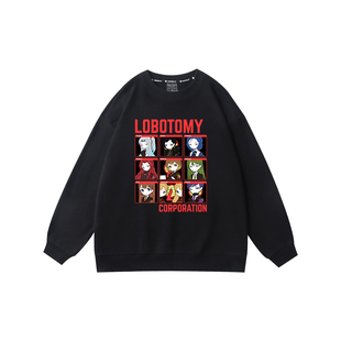 脑叶公司周边圆领卫衣Lobotomy Corporation游戏动漫长袖秋冬上衣