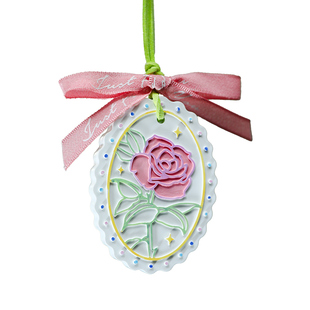 郁金香扩香石玫瑰香片挂件衣柜高级感挂饰车载香薰精油持久留香氛