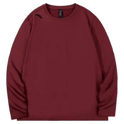 安踏长袖t恤男保暖内衣针织秋衣