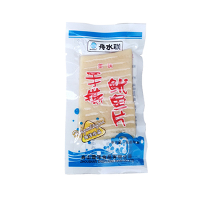 舟水联手撕鱿鱼片500g舟山特产即食海鲜零食鱿鱼干风琴鱿鱼片包邮