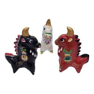 浚县非遗特产泥咕咕生肖马年新款泥塑马上有钱马上有福可以吹响