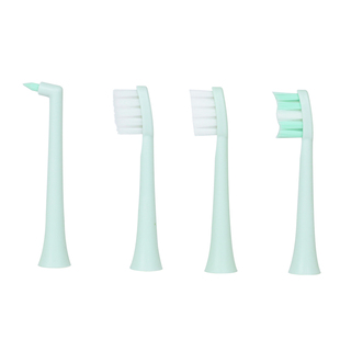 通吃猫成人电动牙刷宝石猫款替换头常规正畸头牙缝尖头刷牙周软毛