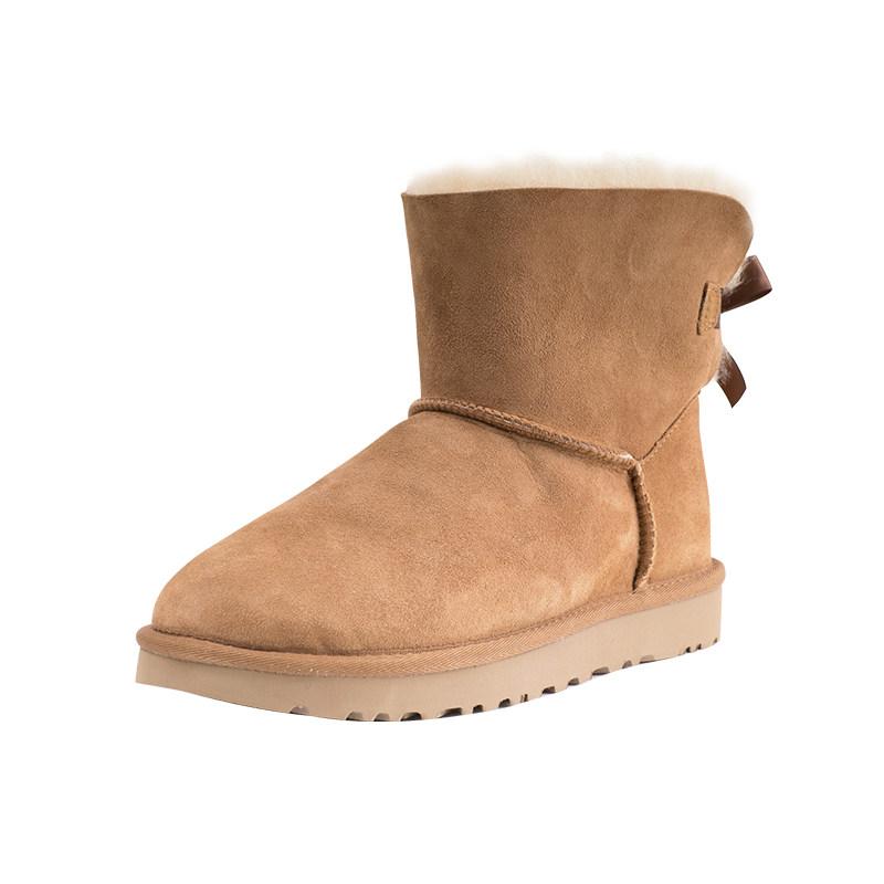 UGG/我心蝴蝶结款保暖雪地靴