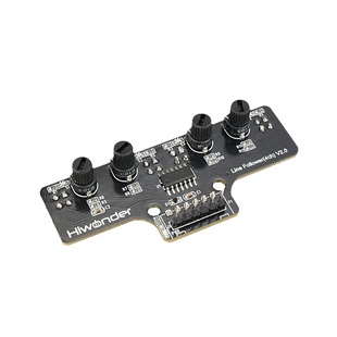 4路巡线传感器 智能小车机器人红外寻迹避障创客四路识别循迹模块