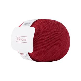 lifeyarn心漾纯羊毛线细线手工diy编织毛衣毛线团 棒针钩针提花线