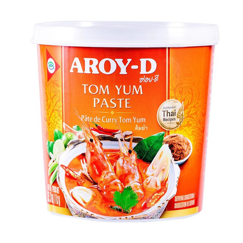泰国安来利AROY-D冬阴功酱1kg红黄绿咖喱酸辣海鲜汤 泰式火锅底料