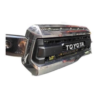 适用14-20年丰田tundra坦途改装TRD中网银色苔原电镀边框网格前脸