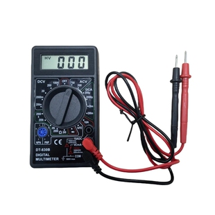 DT830B数字万用表小型家用维修电工电流表高精度电压万用表