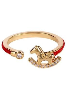 马上有钱鸿运戒指女新中式复古