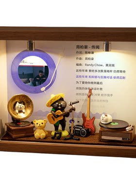 周柏豪相框小夜灯送6个灯