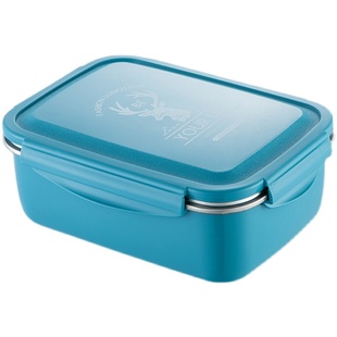 餐盒小容量分格小学生用304便当盒不锈钢密封饭盒儿童卡通水果盒