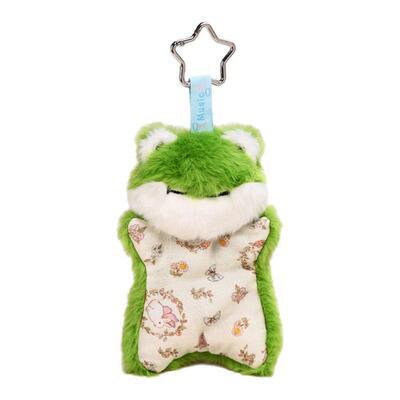 YUYI原创豆袋安抚玩偶毛绒丑萌捏捏青蛙闺蜜情侣公仔包挂件钥匙扣