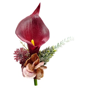 婚礼新郎新娘结婚胸花父母亲全套家人仿真襟花伴郎伴娘手腕花定制