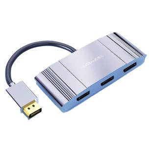 樱邦分配器DP扩展坞一机多屏异显分屏器一分二三屏幕拼接副屏转接头显示屏连接线办公期货炒股神器显卡坞拓展