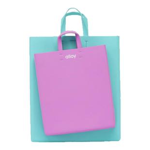 alloy/乐几小买买包牛皮子母包小众设计休闲乐几单肩斜挎包