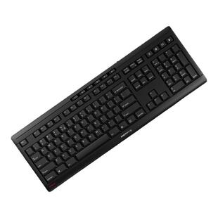 樱桃（CHERRY）STREAM有线键盘轻音办公商务家用磨砂质感十大功能
