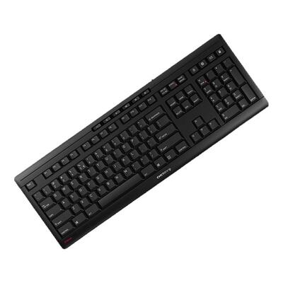 樱桃（CHERRY）STREAM有线键盘轻音办公商务家用磨砂质感十大功能