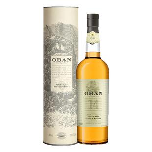 欧本14年 Oban 西部高地单一麦芽威士忌进口洋酒帝亚吉欧 700ml