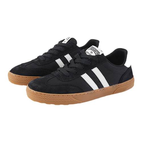 美特斯邦威休闲板鞋男女同款秋季新款时尚百搭舒适复古平底德训鞋