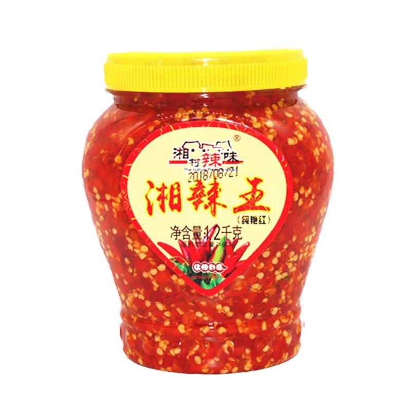 剁椒酱湖南特产农家自制超辣特辣香辣朝天椒小米辣椒鱼头剁辣椒酱