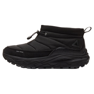 匹克巡游态极户外中帮休闲鞋保暖新款登山鞋厚底增高复古运动鞋男