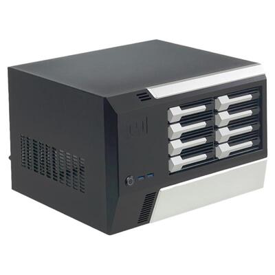 超级品质NAS机箱臻龙8盘位热插拔