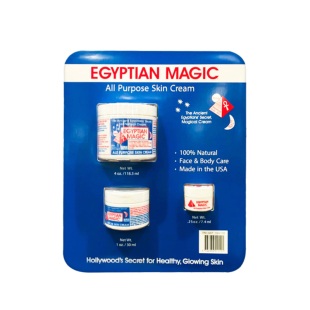 美国直邮Egyptian Magic埃及魔法膏面霜淡痕淡印保湿滋润3件装
