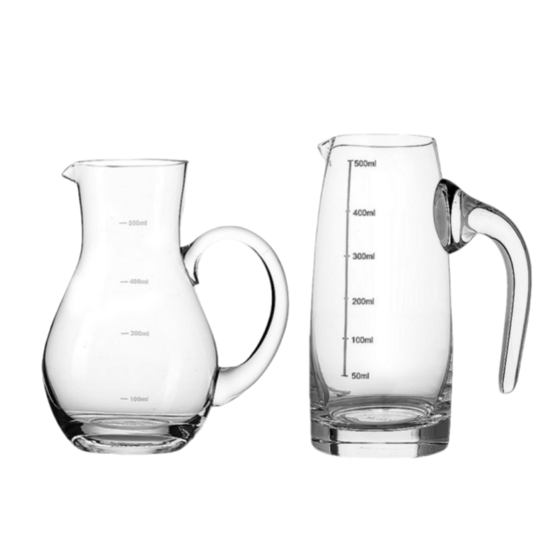 带刻度白酒壶分酒器红酒醒酒器家用葡萄酒欧式水晶玻璃酒具