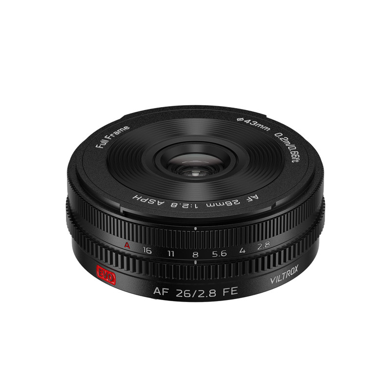 唯卓仕26mmF2.8EVO定焦镜头