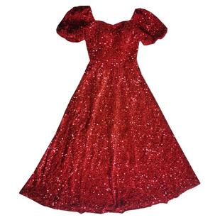 晚礼服女2023新款宴会气质高端轻奢小众法式高级感亮片年会主持人