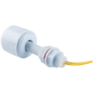 净水机水位传感控制器水箱单双浮子两线PP侧装浮球液位开关三线