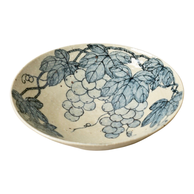 景德镇作家瓷仿古手作青花餐具