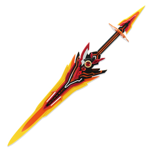 可发光 崩坏三3 天火圣裁cos道具武器刀剑天火大剑 凯文 劫灭无烬