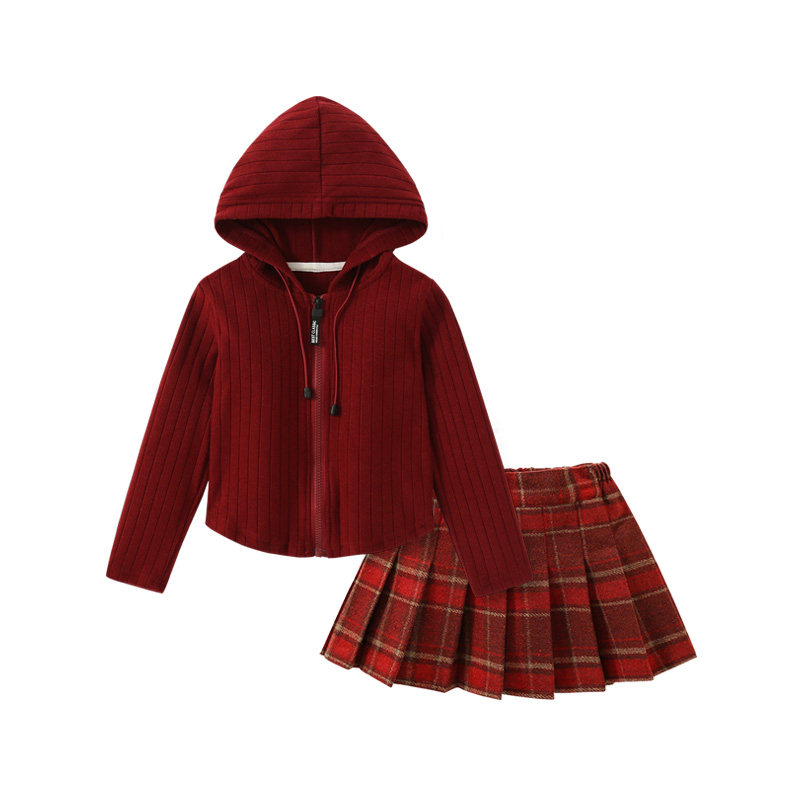 DeerBell女童套装本命年儿童衣服