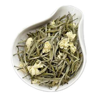 茉莉花茶新茶茉莉针王银针王飘雪茶叶兰妃小袋装浓香冷泡茶礼盒茶