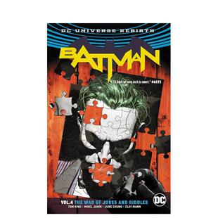 【现货】DC漫画 蝙蝠侠卷4:笑话与谜语的战争 Batman Vol.4: The War of Jokes and Riddles 英文漫画书原版进口图书美漫书籍