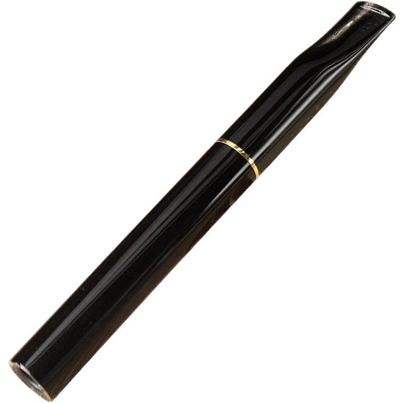 粗中细三用加长牛角烟嘴过滤器